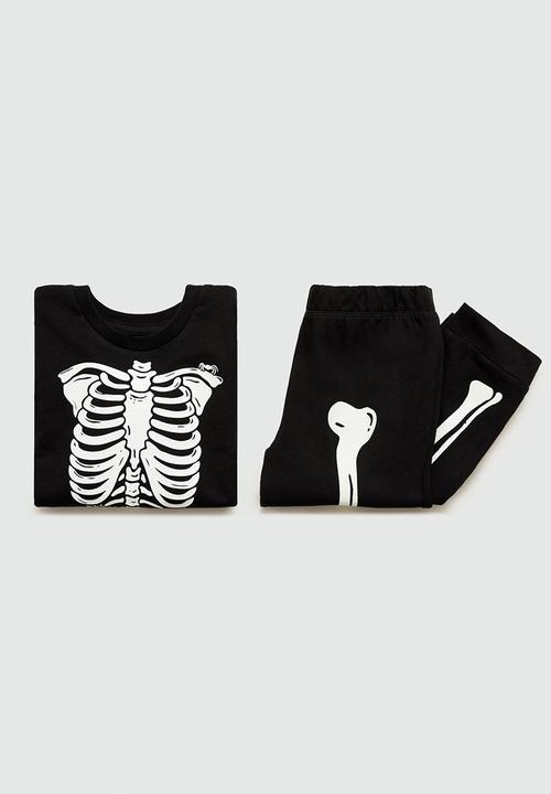 MANGO - Pyjama bones - black