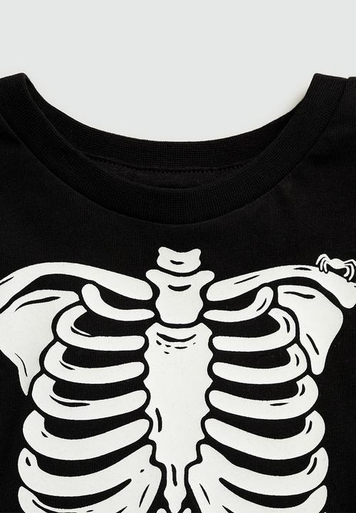 MANGO - Pyjama bones - black