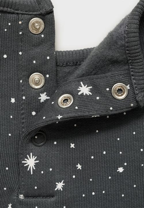 MANGO - Sweatshirt saturno - charcoal