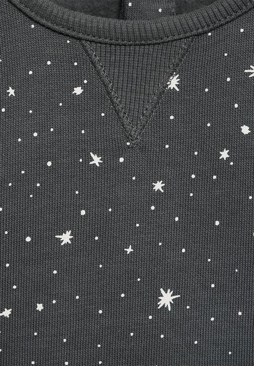 MANGO - Sweatshirt saturno - charcoal