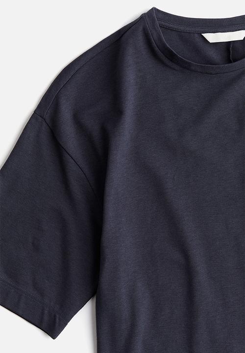 H&M - T-shirt dress - navy blue
