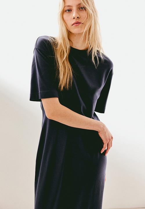 H&M - T-shirt dress - navy blue