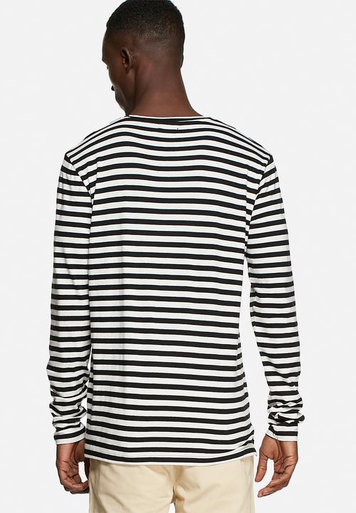 basicthread - Stripe long sleeve tee