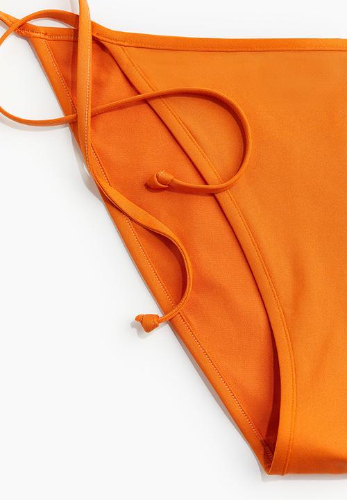 H&M - Tie tanga bikini bottoms - orange