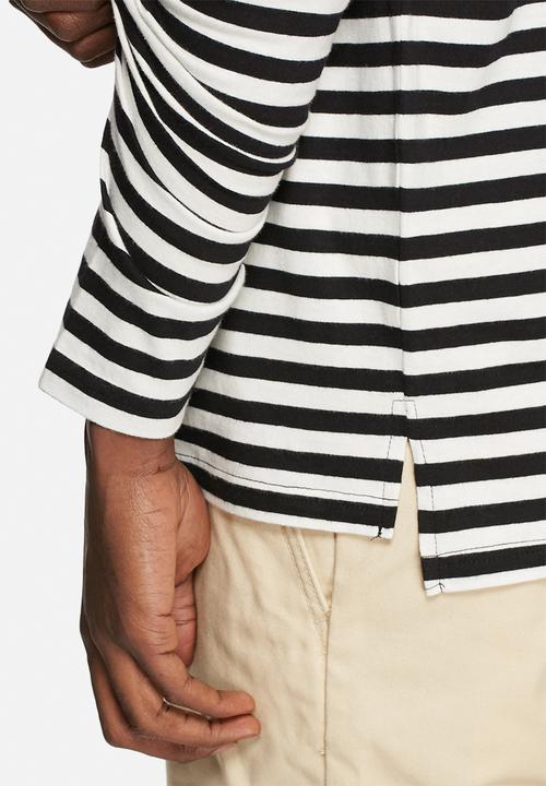 basicthread - Stripe long sleeve tee