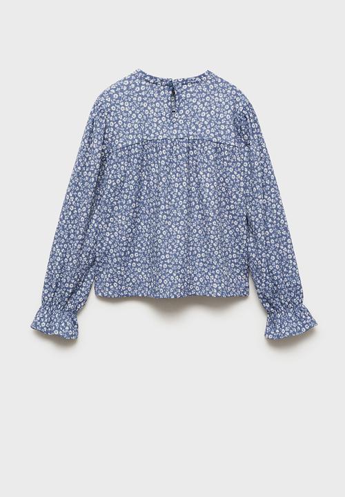MANGO - T-shirt acuario - medium blue