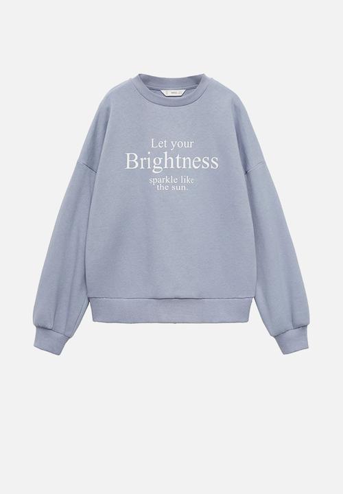 MANGO - Sweatshirt sunshine - light/pastel blue
