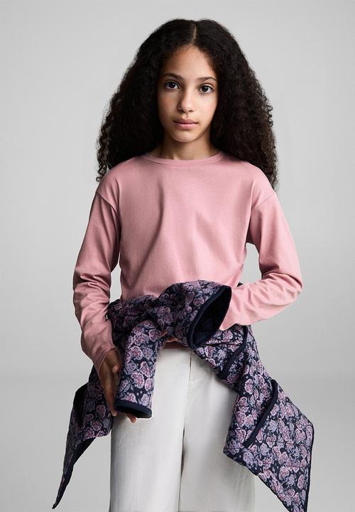 MANGO - T-shirt montil - pink