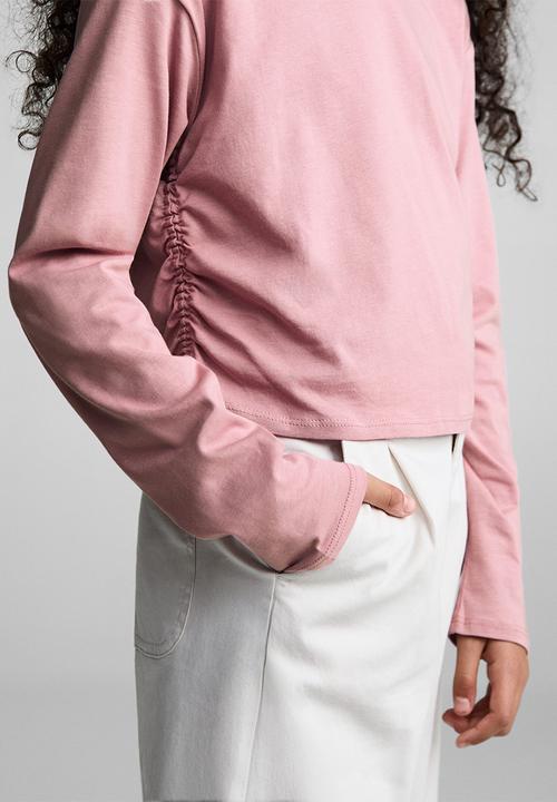 MANGO - T-shirt montil - pink