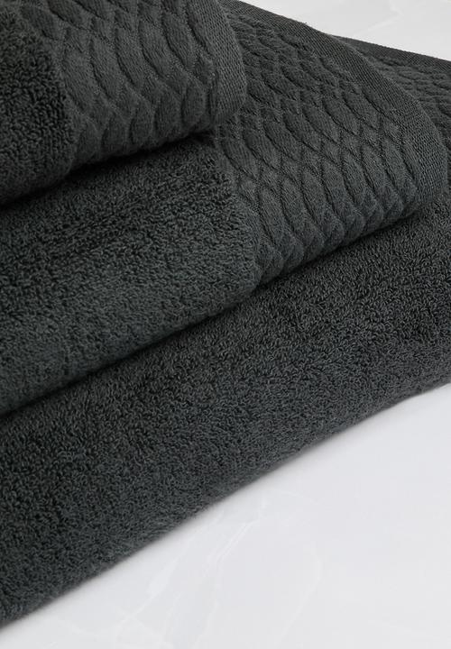 Nortex - Inspire Towel - Charcoal