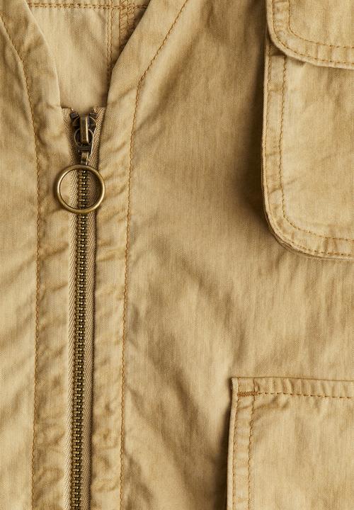 H&M - Cargo gilet - beige