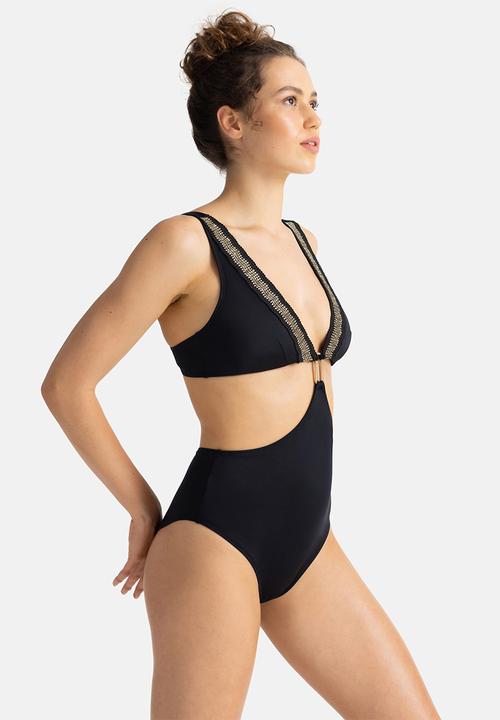 DORINA - Bole swimsuit - black