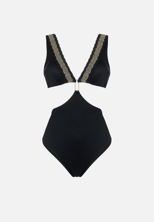DORINA - Bole swimsuit - black