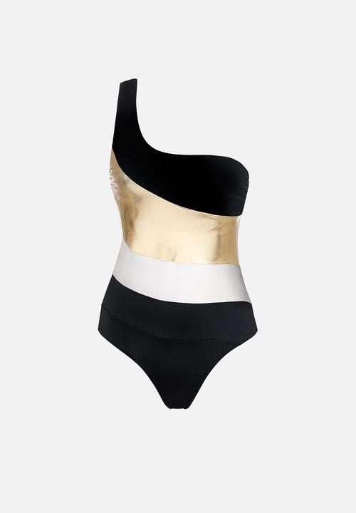 DORINA - Lawaki swimsuit - black