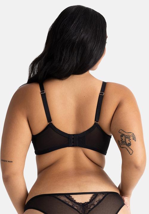 DORINA - Curvy tessa wired bra - black