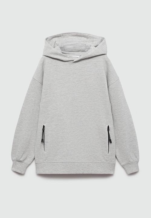 MANGO - Sweatshirt zipset - medium grey