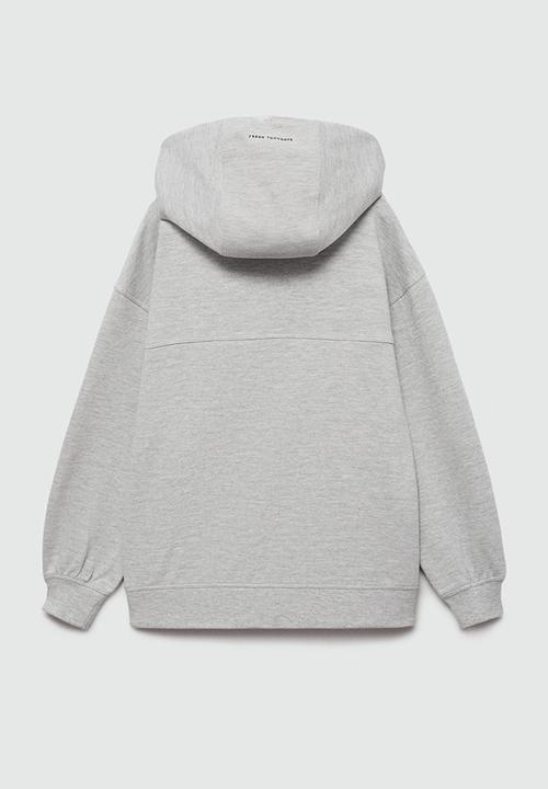 MANGO - Sweatshirt zipset - medium grey
