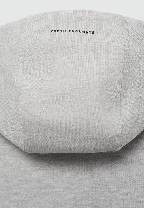 MANGO - Sweatshirt zipset - medium grey