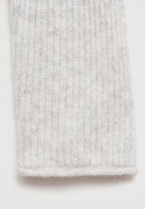 MANGO - Sweater sophie - light grey denim