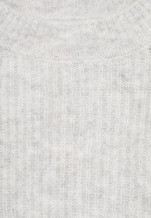 MANGO - Sweater sophie - light grey denim