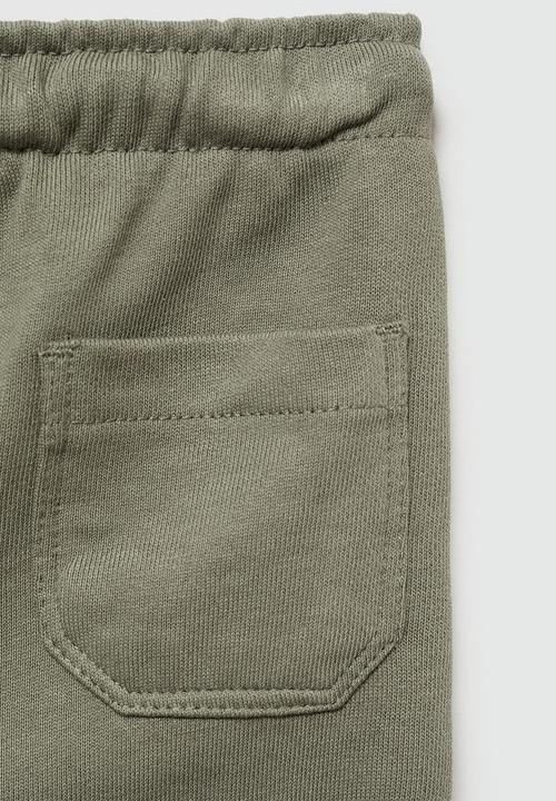 MANGO - Trousers mateo7 - medium green