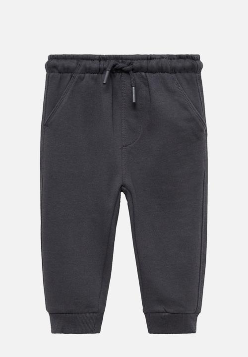 MANGO - Trousers mateo7 - charcoal