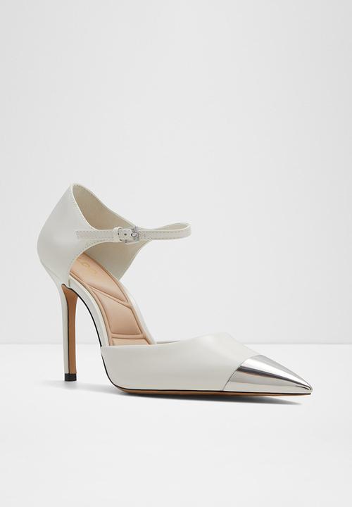 ALDO - Mysha d'orsay ankle strap stiletto - white/bone