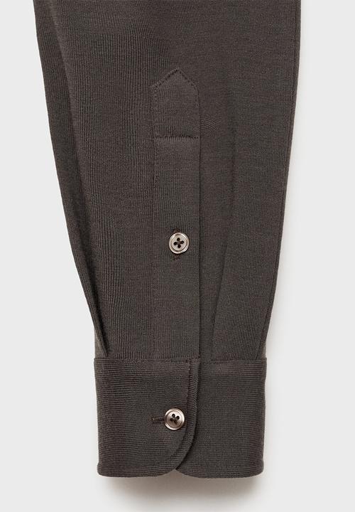 MANGO - Polo shirt barce - brown