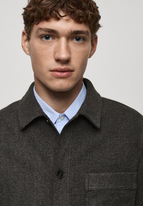 MANGO - Sweatshirt alludia - charcoal