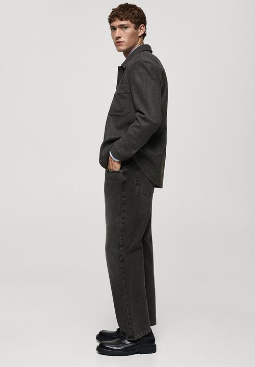 MANGO - Sweatshirt alludia - charcoal
