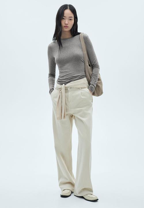 MANGO - T-Shirt Second - Medium Grey