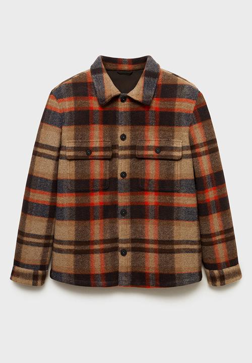 MANGO - Jacket orien - navy