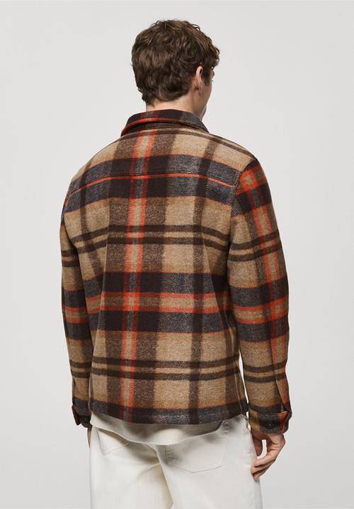 MANGO - Jacket orien - navy