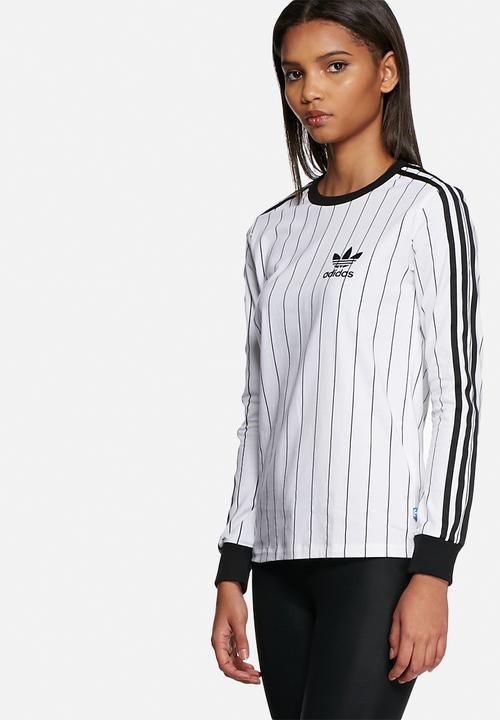 adidas Originals - 3 Stripe long sleeve tee
