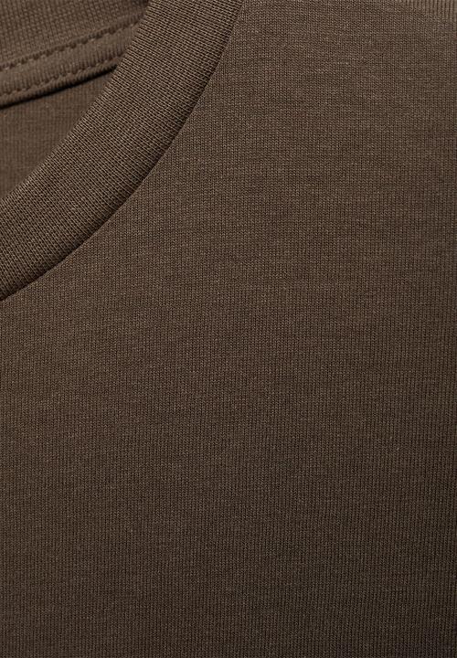 MANGO - T-shirt cherlo - dark brown