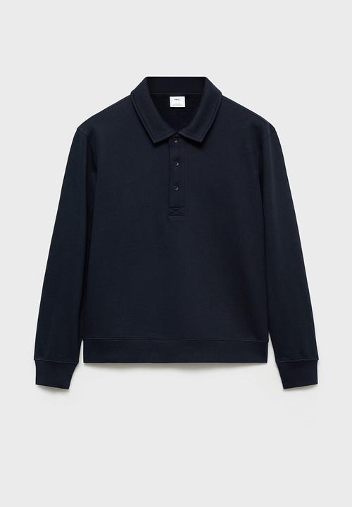 MANGO - Sweatshirt bola - navy