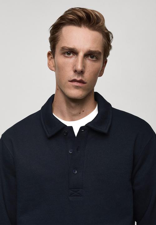 MANGO - Sweatshirt bola - navy