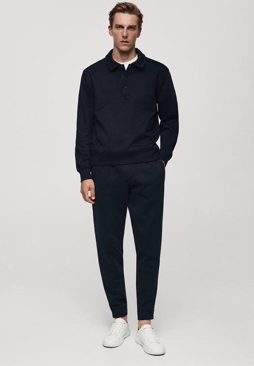 MANGO - Sweatshirt bola - navy