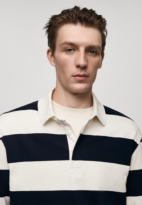 MANGO - Kodak LS Polo - navy