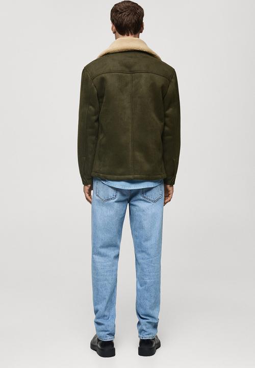 MANGO - Jacket addo - beige & khaki