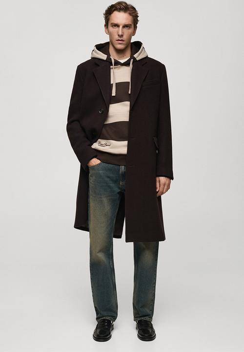 MANGO - Sweatshirt bold - dark brown