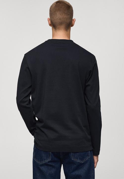 MANGO - T-shirt gareth - navy