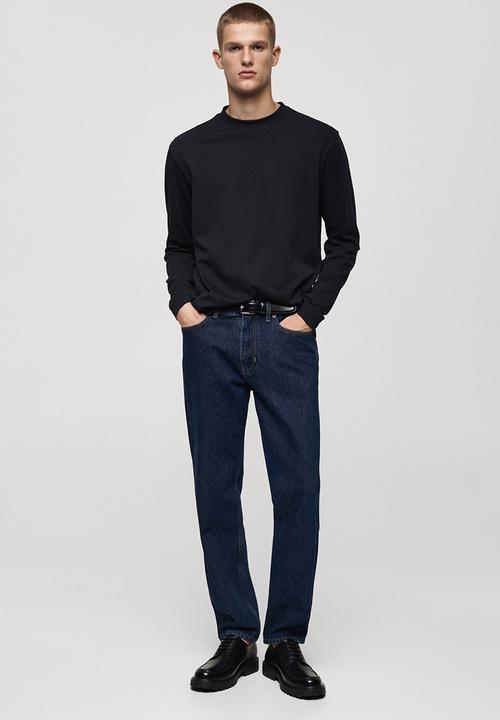 MANGO - T-shirt gareth - navy