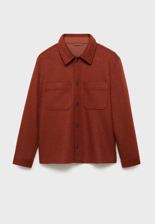 MANGO - Jacket paolo - medium orange