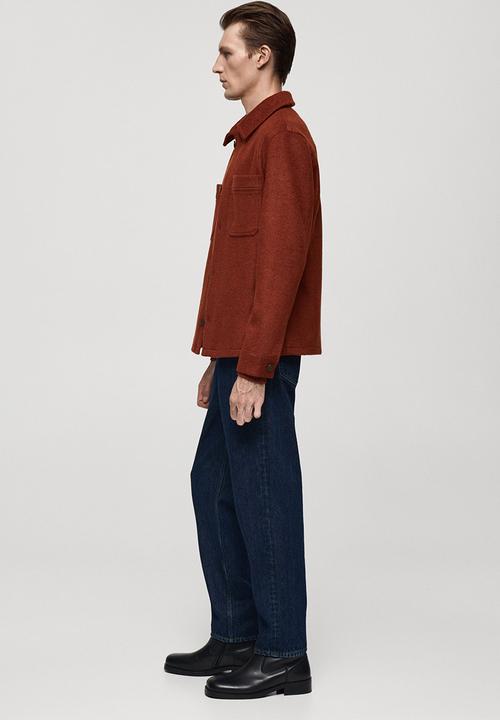 MANGO - Jacket paolo - medium orange