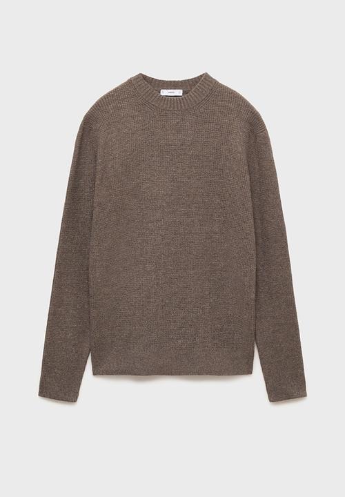 MANGO - Sweater park - brown