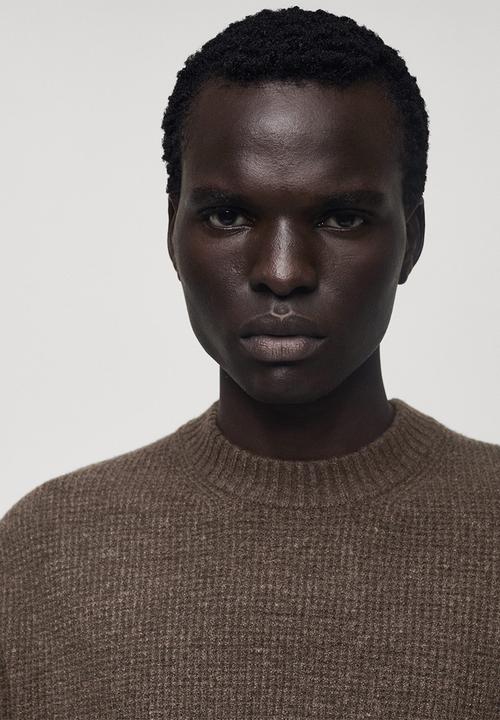 MANGO - Sweater park - brown