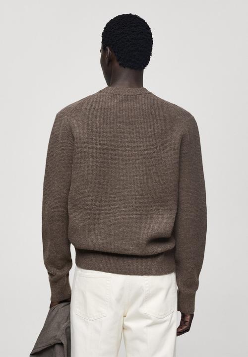 MANGO - Sweater park - brown
