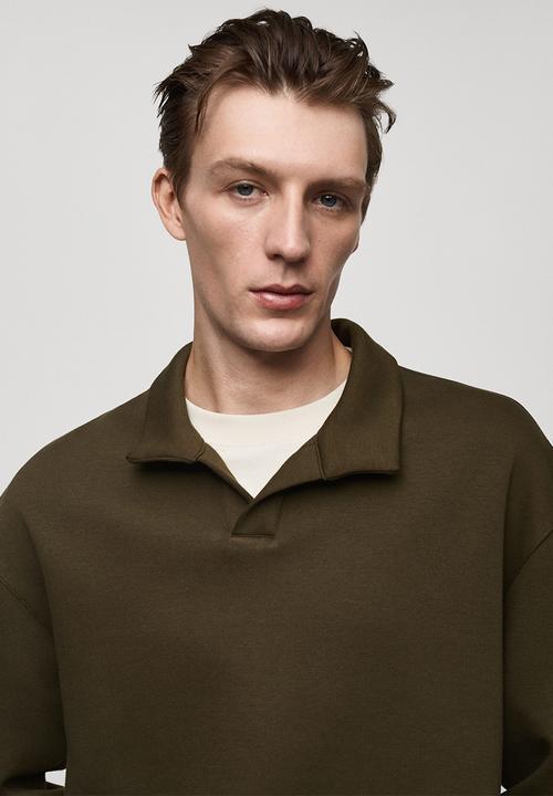 MANGO - Sweatshirt claudio - beige & khaki