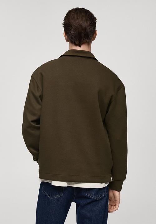 MANGO - Sweatshirt claudio - beige & khaki